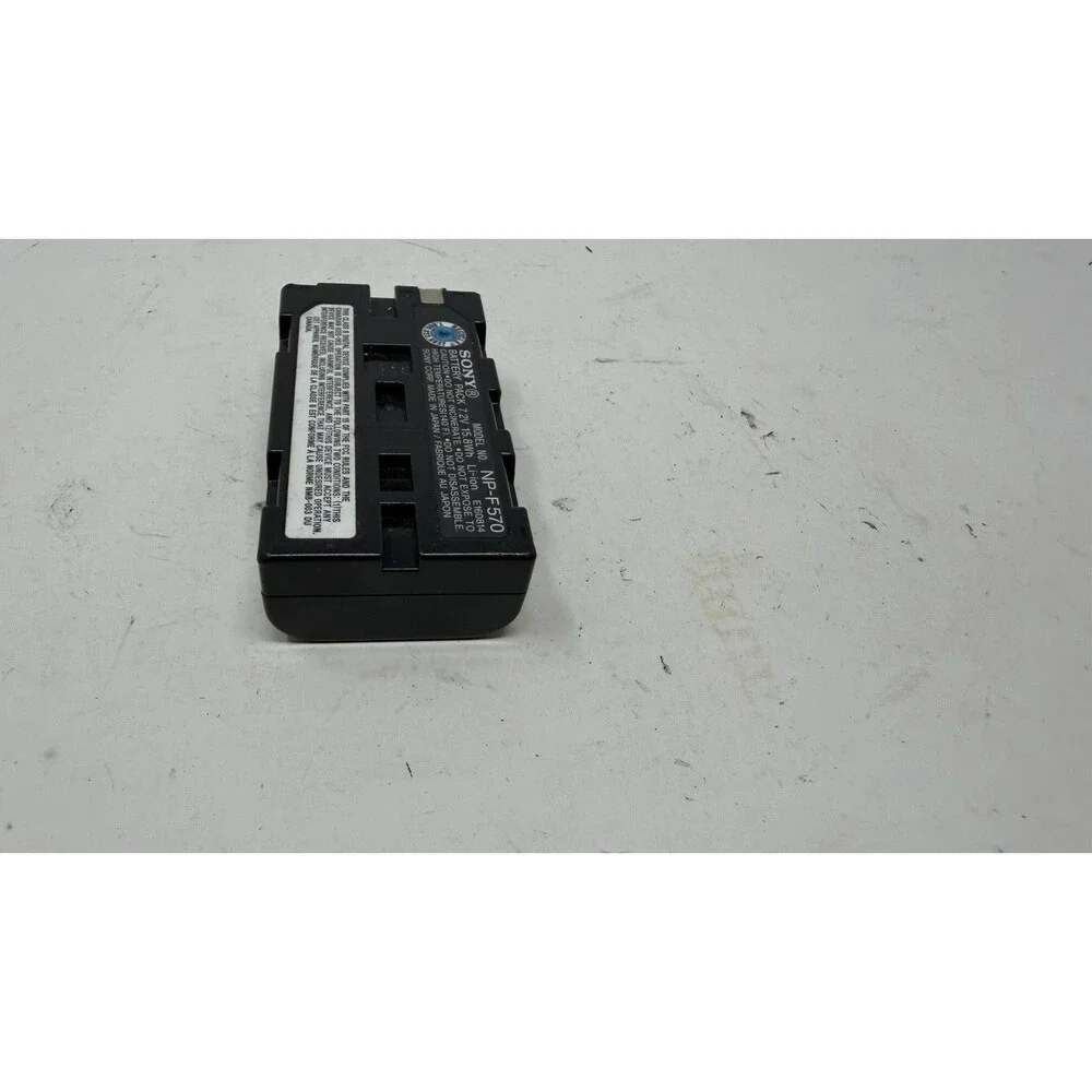 Genuine Sony L-Series Info-Lithium Battery 7.2v 2200mA - High Capacity (NP-F570)